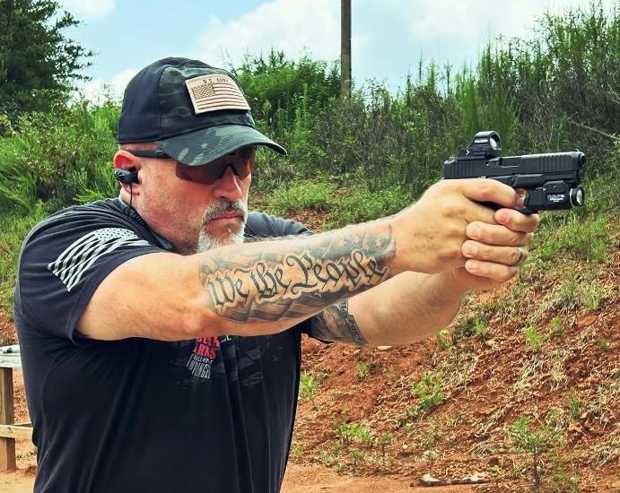 Professional outdoor shooting range